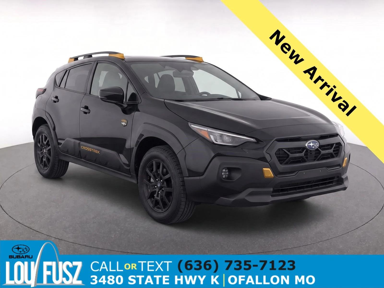 Used 2024 Crystal Black Silica Subaru Wilderness image 1