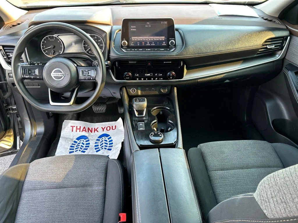 Used 2021 Gun Metallic Nissan SV image 19