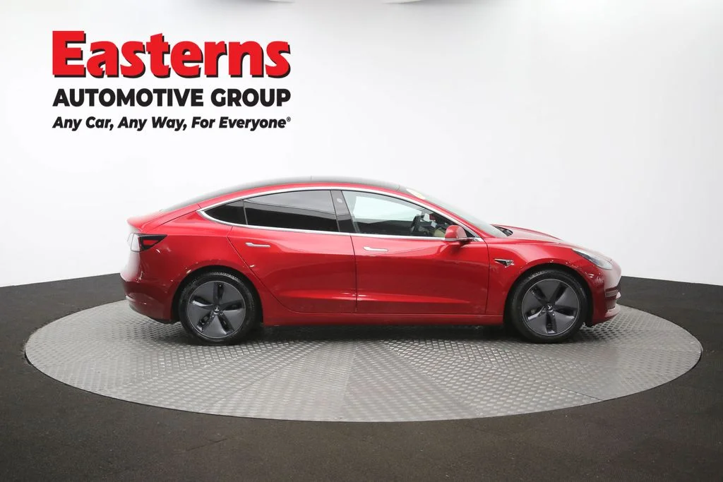 Used 2020 Red Tesla Standard image 40