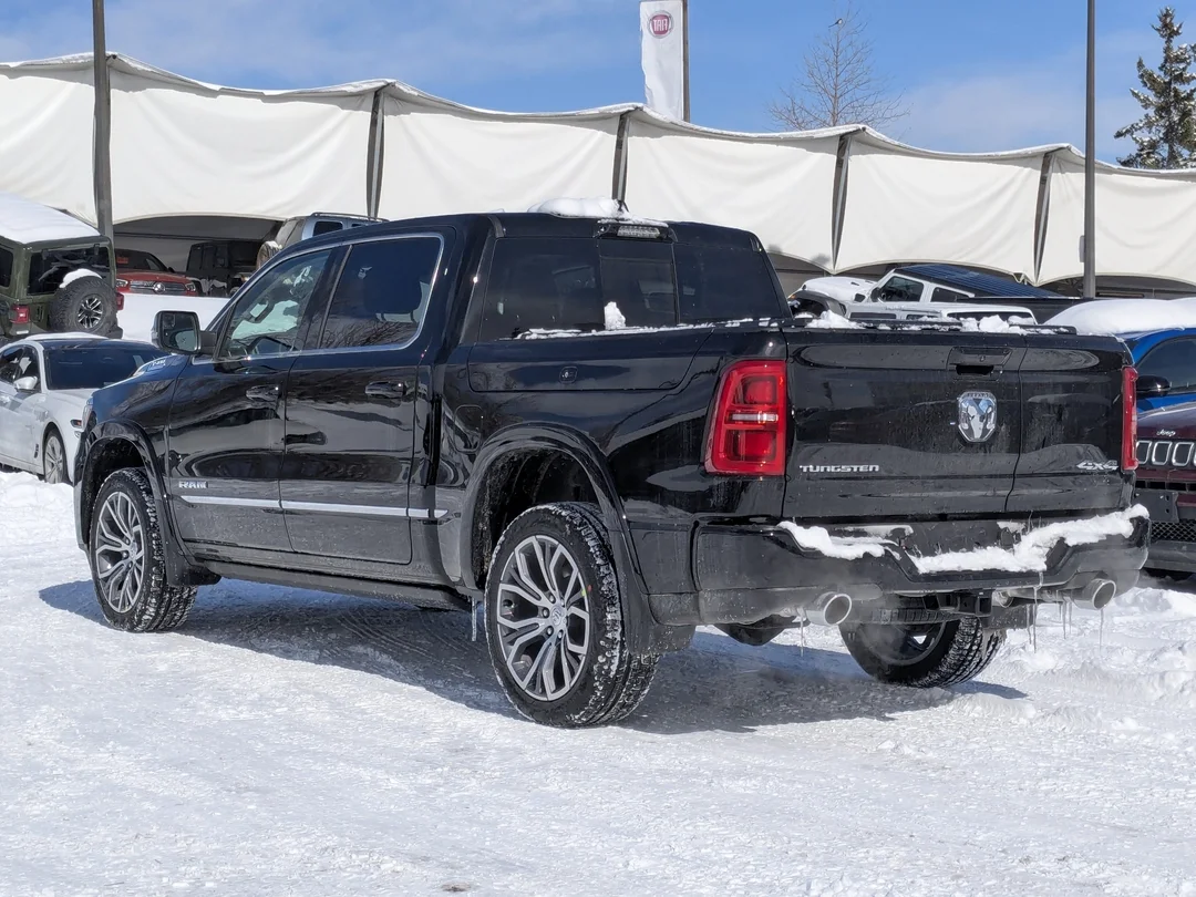 New 2026 Black RAM Tungsten - - Hurricane HO - Multi-Fnctn Tailgate - Prem Lthr - Trailer Brake - 8-Spd Auto & More! image 6