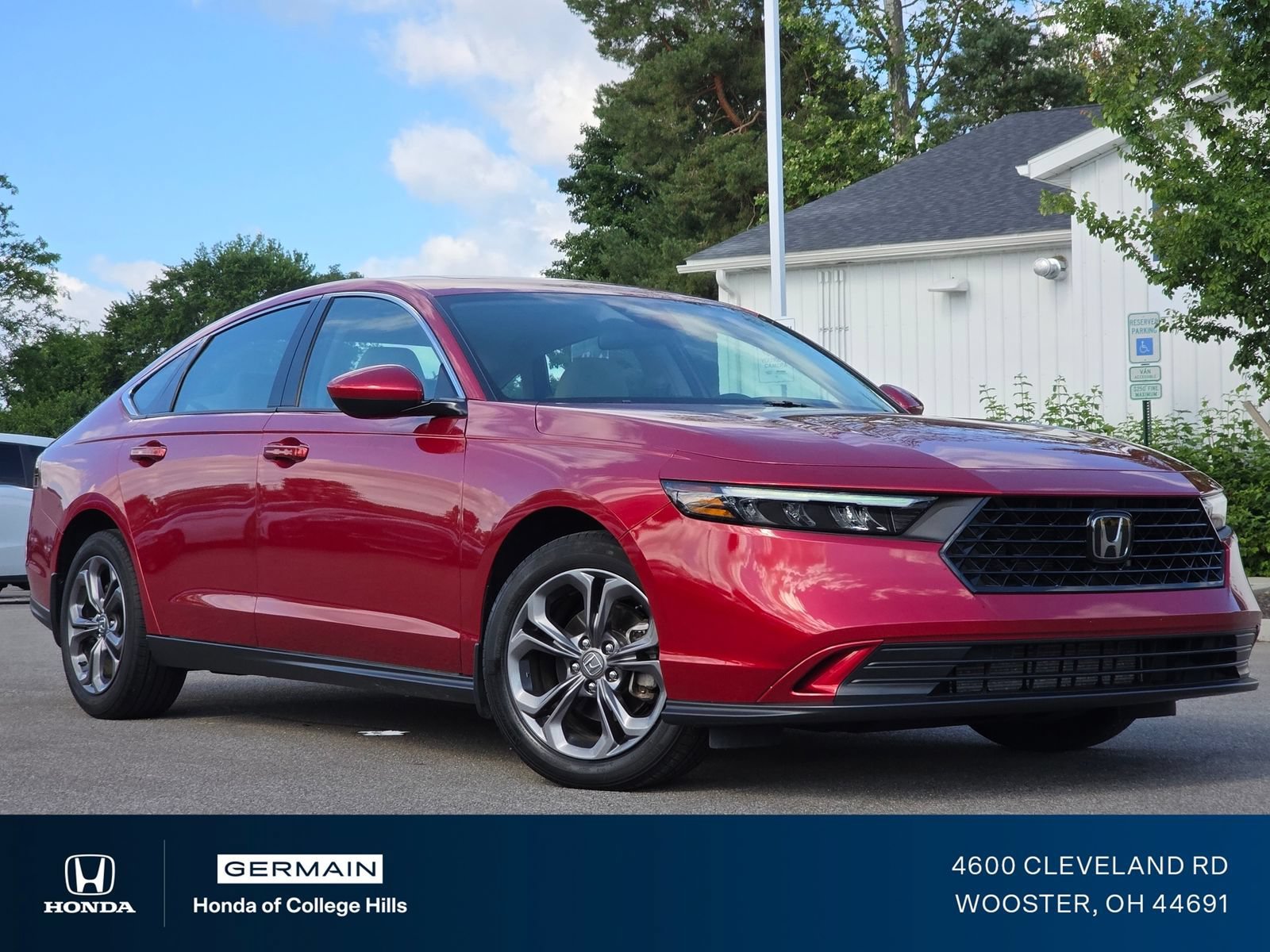 Certified Used 2023 Radiant Red Metallic Honda 1.5T EX image 36