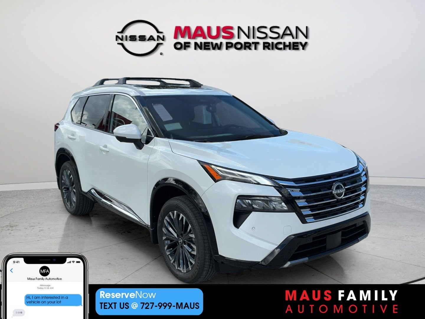 New 2026 White Nissan Platinum image 1