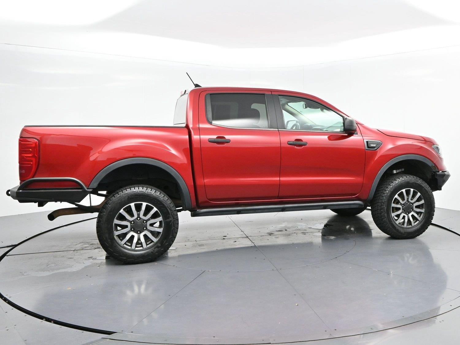 Used 2021 Rapid Red Metallic Tinted Clearcoat Ford XLT image 8
