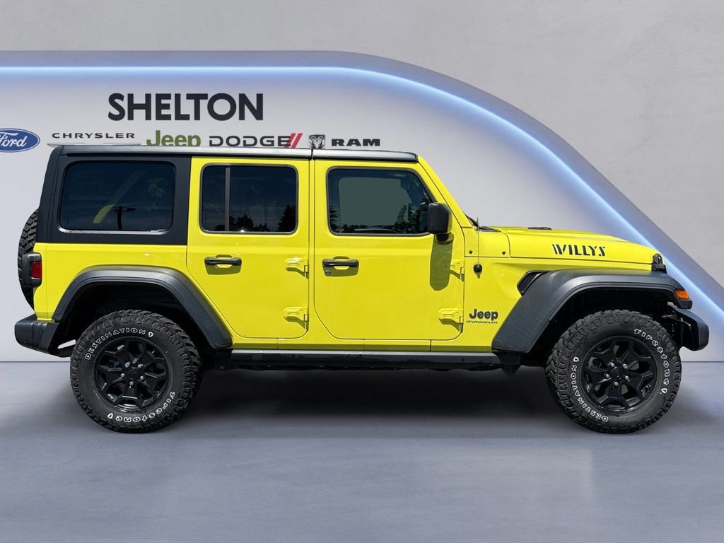 Used 2023 High Velocity Clearcoat Jeep Willys 4xe image 7