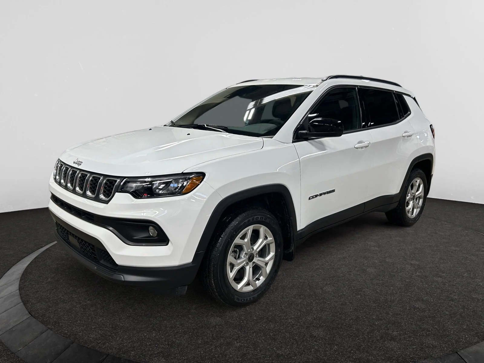 Used 2025 Bright White Jeep NORTH image 1