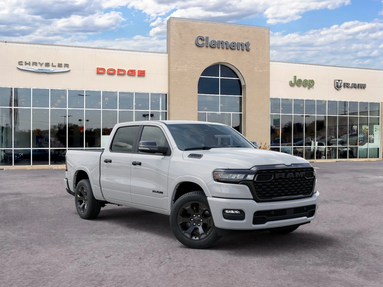 New 2026 Bright White Clear-Coat Exterior Paint RAM Big Horn/Lone Star image 34
