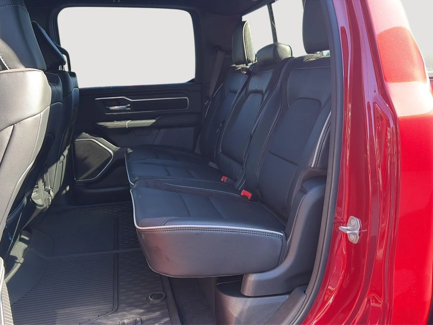New 2027 Molten Red Pearl-Coat Exterior Paint RAM Laramie image 36