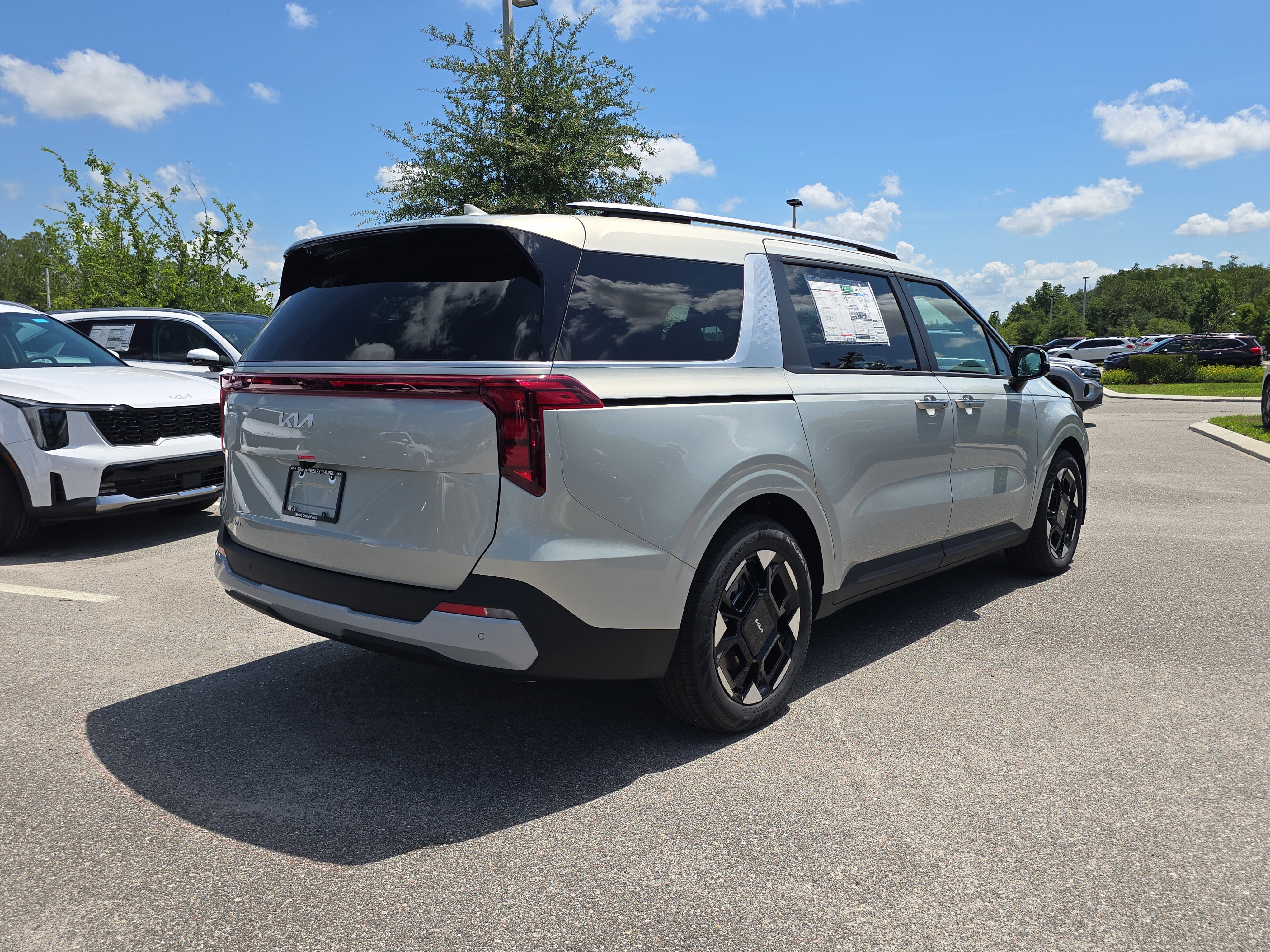 New 2026 Ivory Silver Kia EX image 8