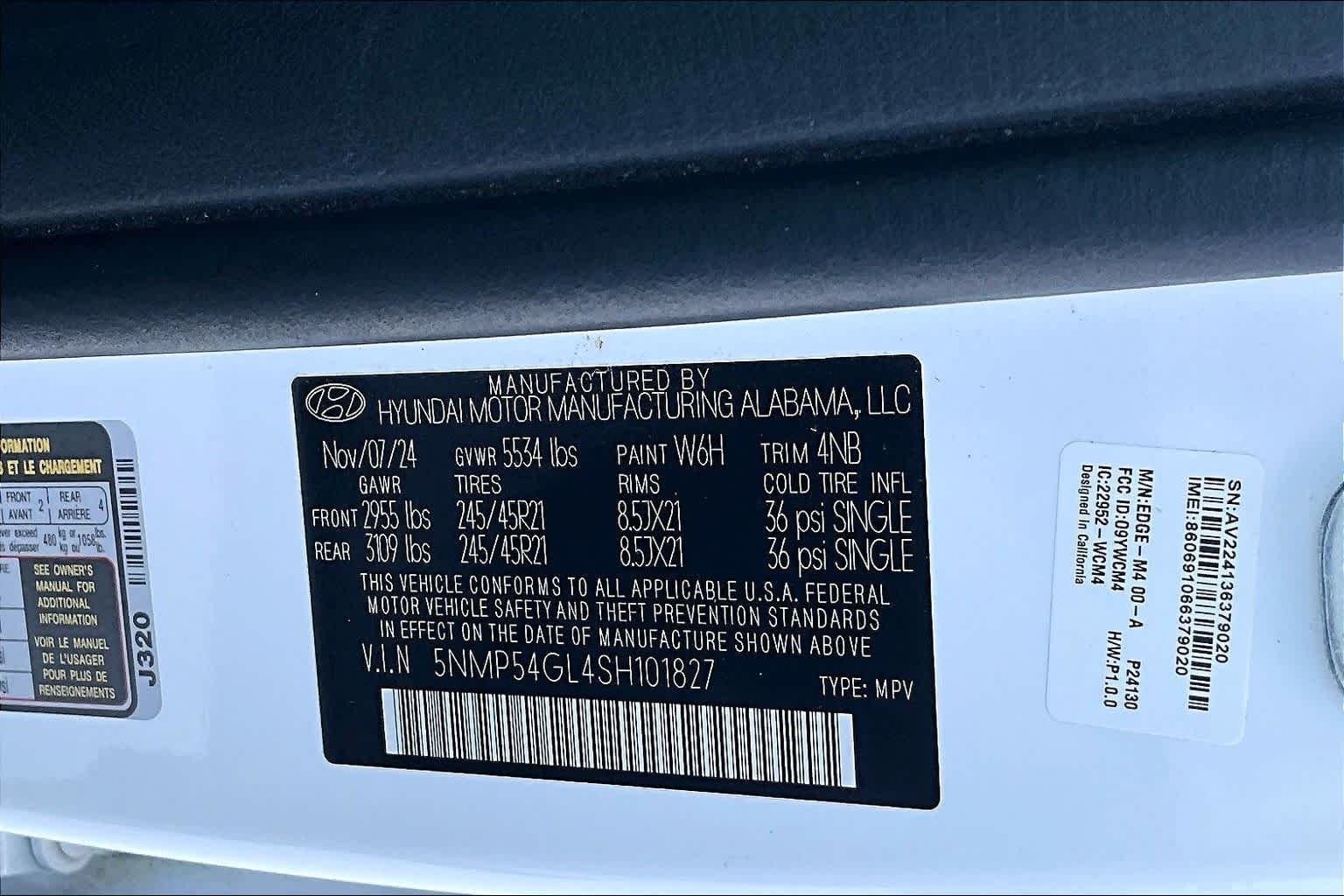 Used 2025 Serenity White Hyundai Calligraphy image 34