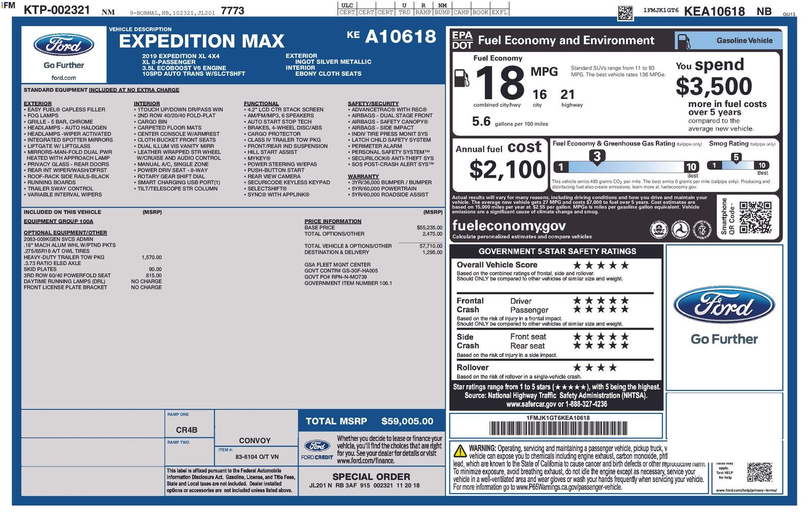 Used 2019 Silver Ford XL image 6