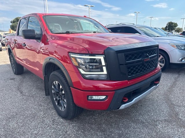 Used 2021 Red Nissan PRO-4X image 1