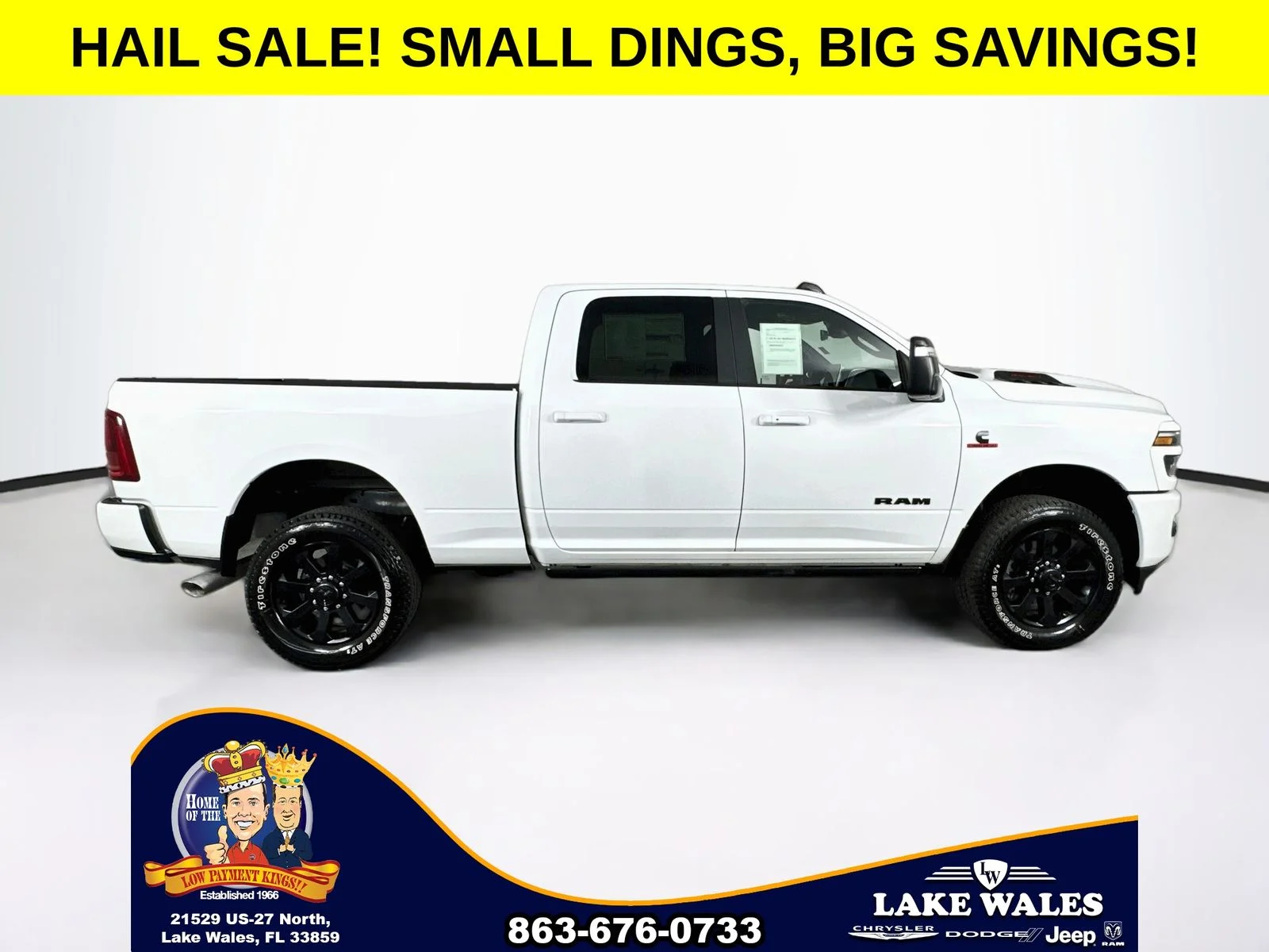Used 2025 White Ram Laramie image 8