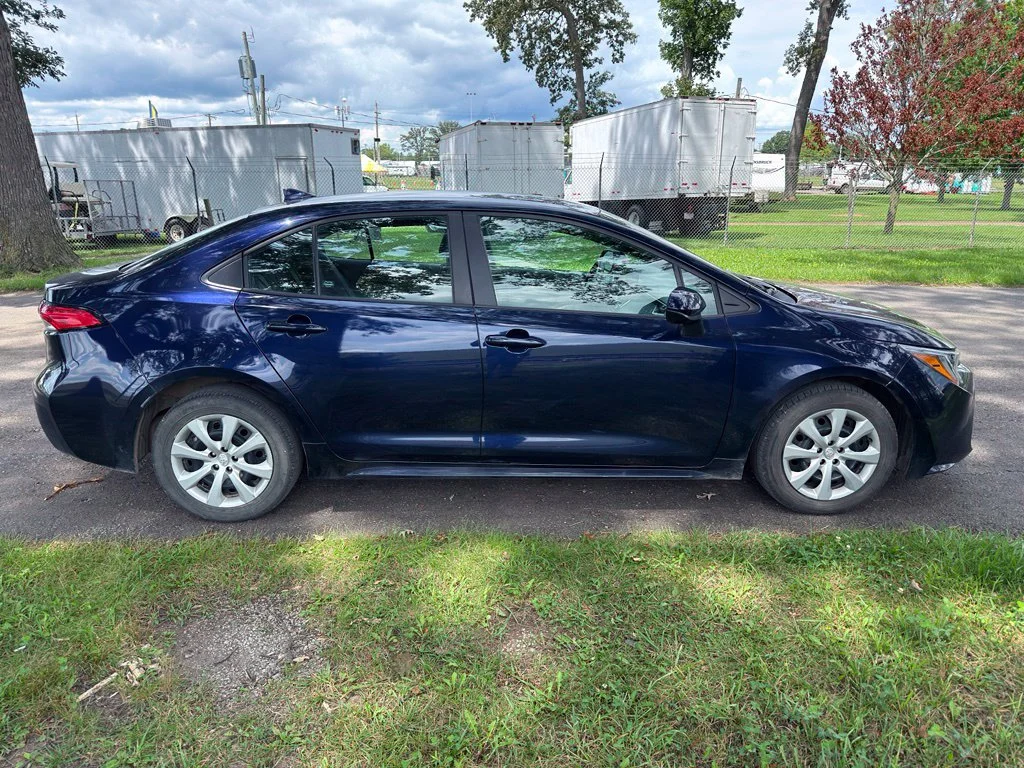 Used 2024 Blue Toyota LE image 11