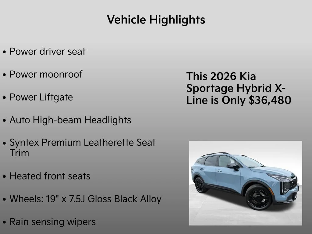 New 2026 Heritage Blue Kia X-Line image 32