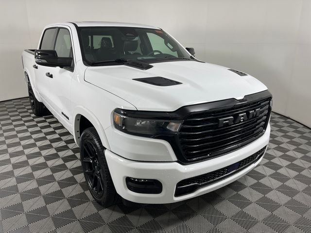 New 2026 Bright White Clear-Coat Exterior Paint RAM Laramie image 2