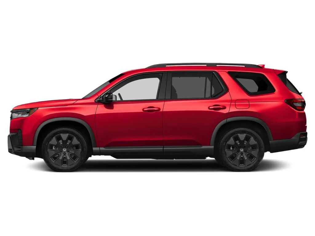 New 2026 Radiant Red Metallic II Honda BLACK EDITION Commanding presence. Unmatched comfo image 2