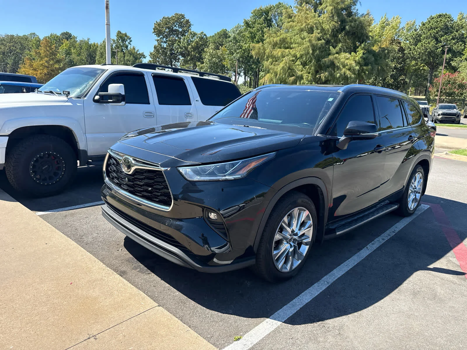 Used 2022 Midnight Black Metallic Toyota Limited image 7