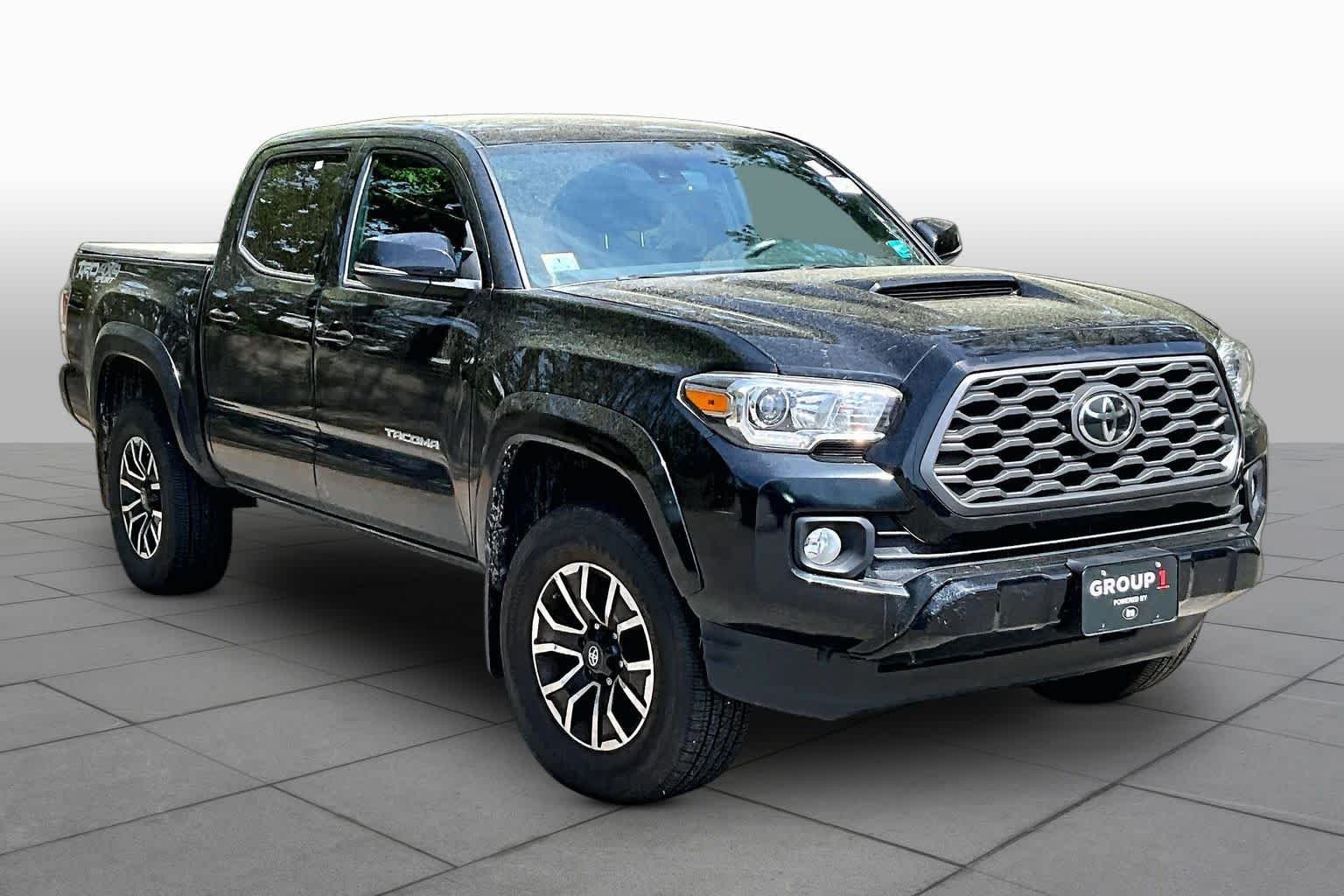 Used 2020 Midnight Black Metallic Toyota TRD Sport image 3