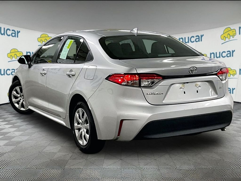 Certified Used 2025 Silver Toyota LE image 4