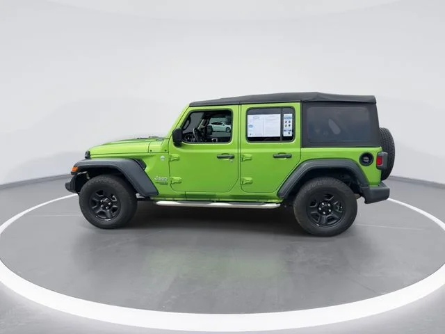 Used 2019 Green Jeep Unlimited Sport image 5