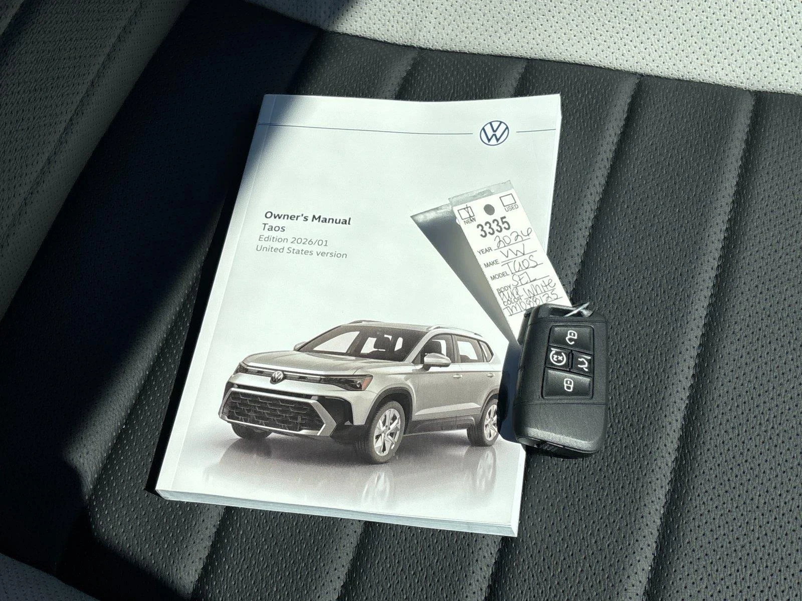 New 2026 Pure White Volkswagen SEL image 42