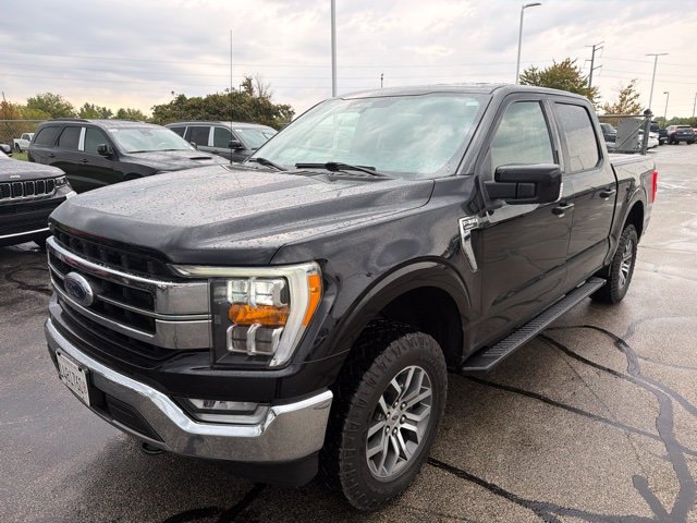 Used 2021 Black Ford Lariat image 3
