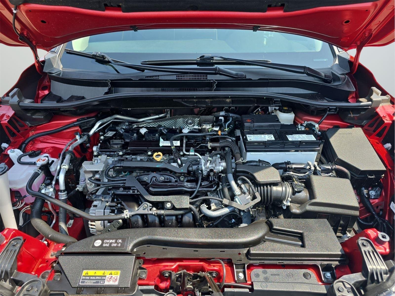 Used 2025 Soul Red Crystal Toyota XLE image 24