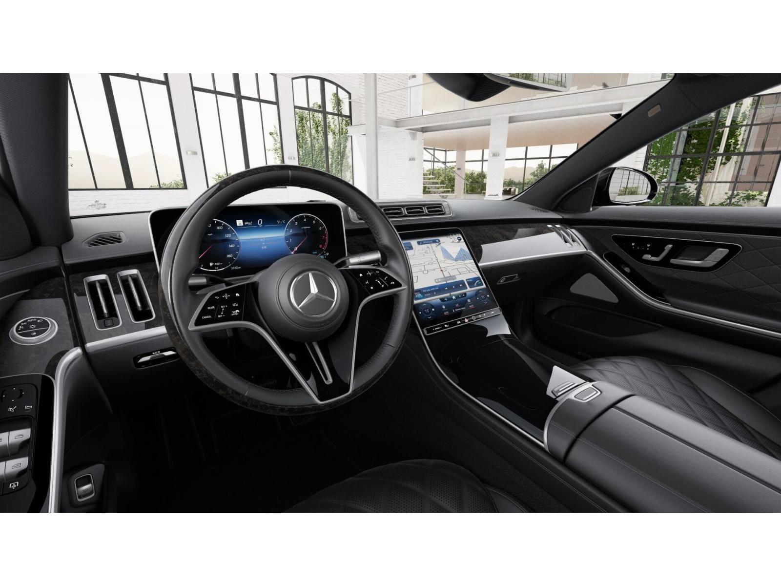 New 2026 Black Mercedes-Benz S 580 image 3