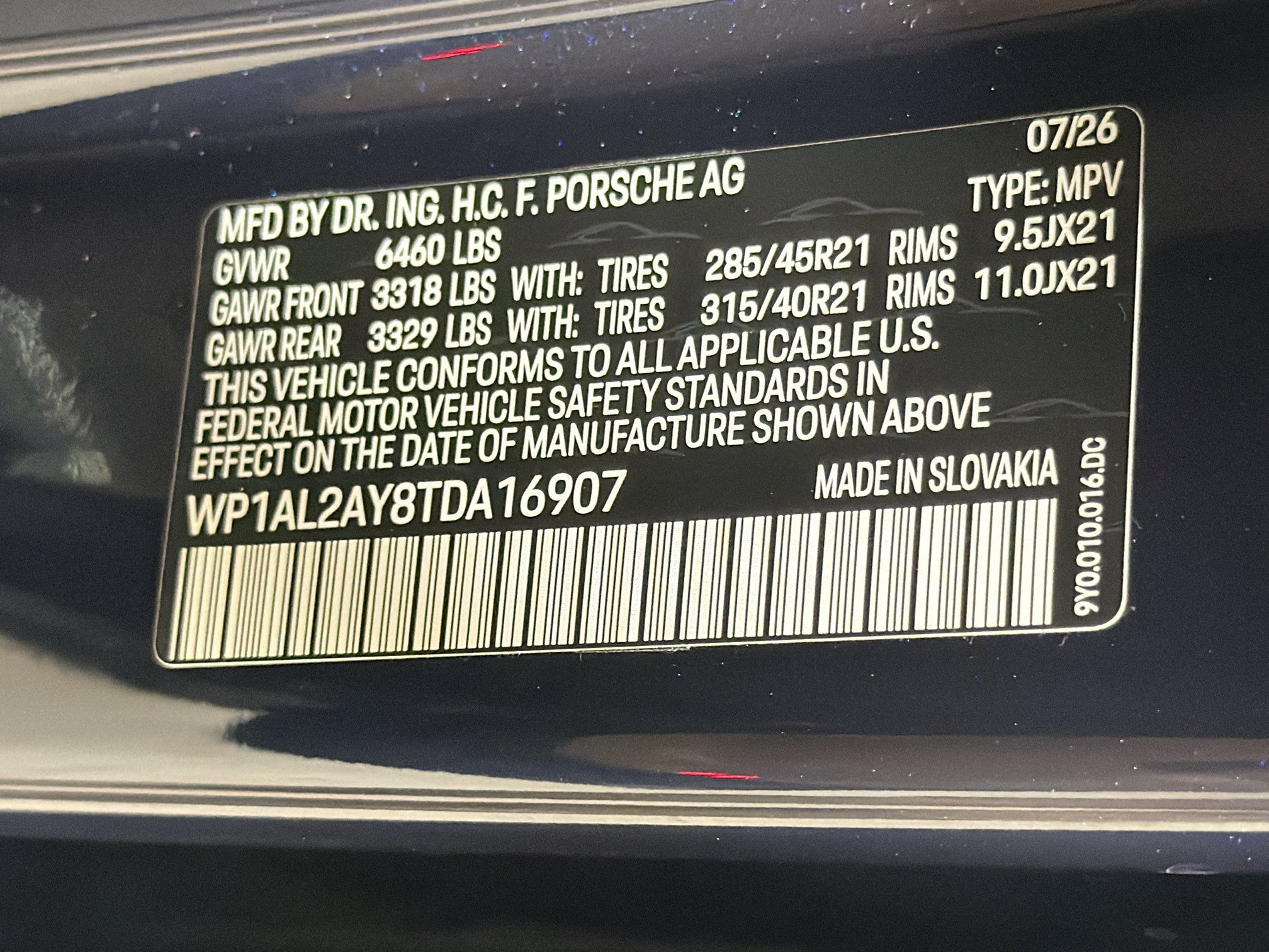 New 2026 Algarve Blue Metallic Porsche S image 42