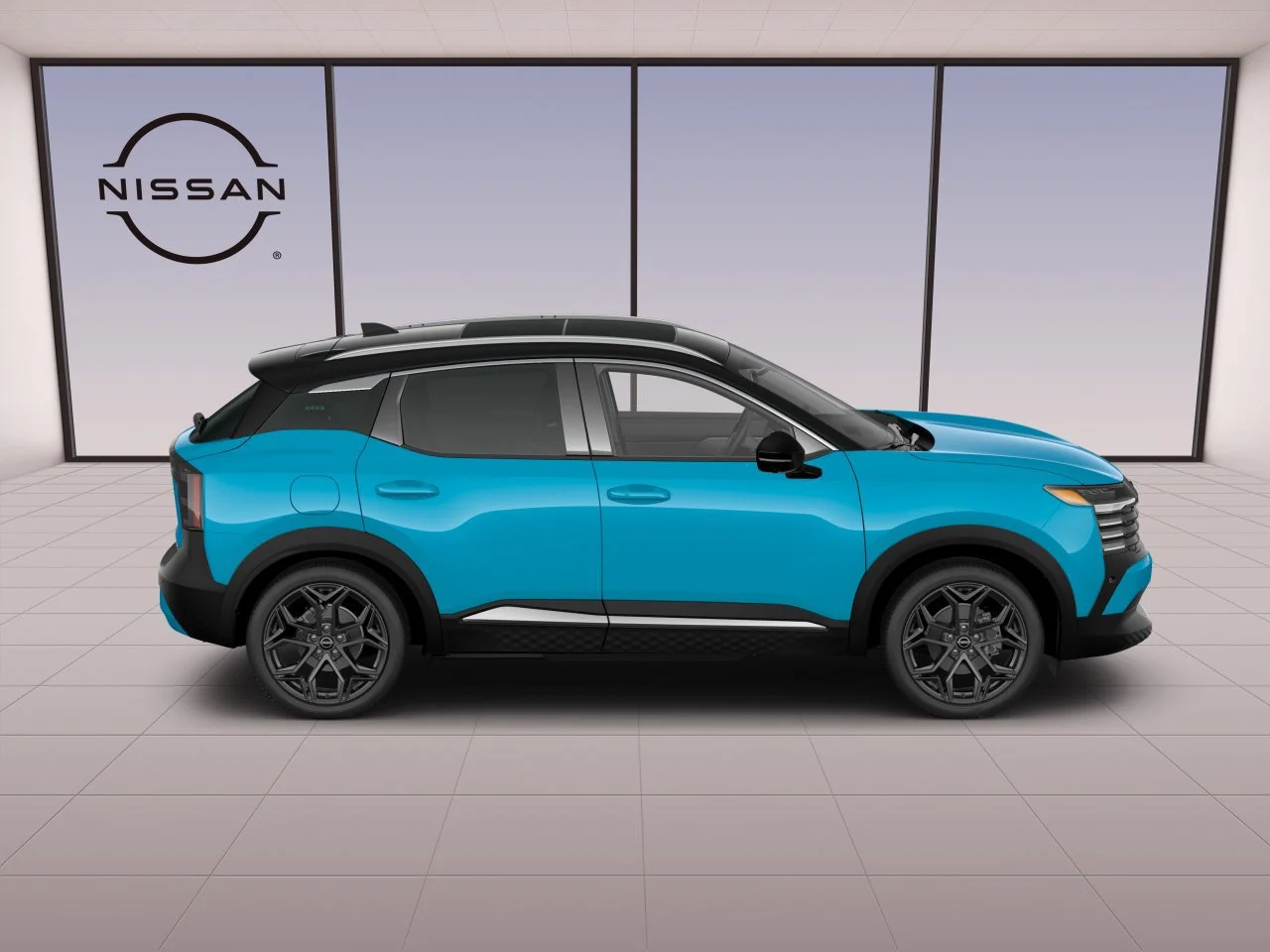 New 2026 Arctic Ice Blue Metallic / Super Black Two-tone Nissan SR image 4