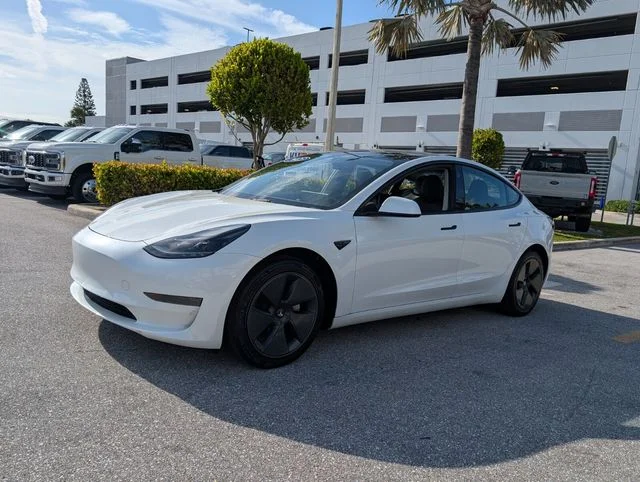 Used 2023 Silver Tesla Base image 3