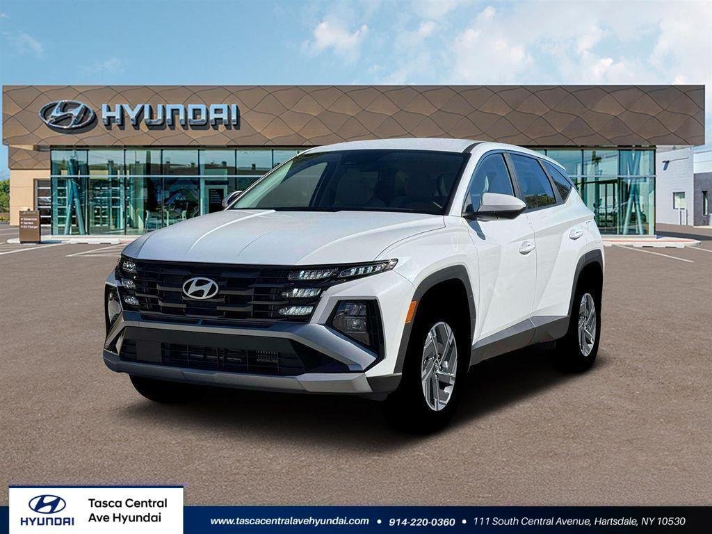 White 2026 Hyundai Tucson Hybrid SUV / Crossover All-Wheel Drive