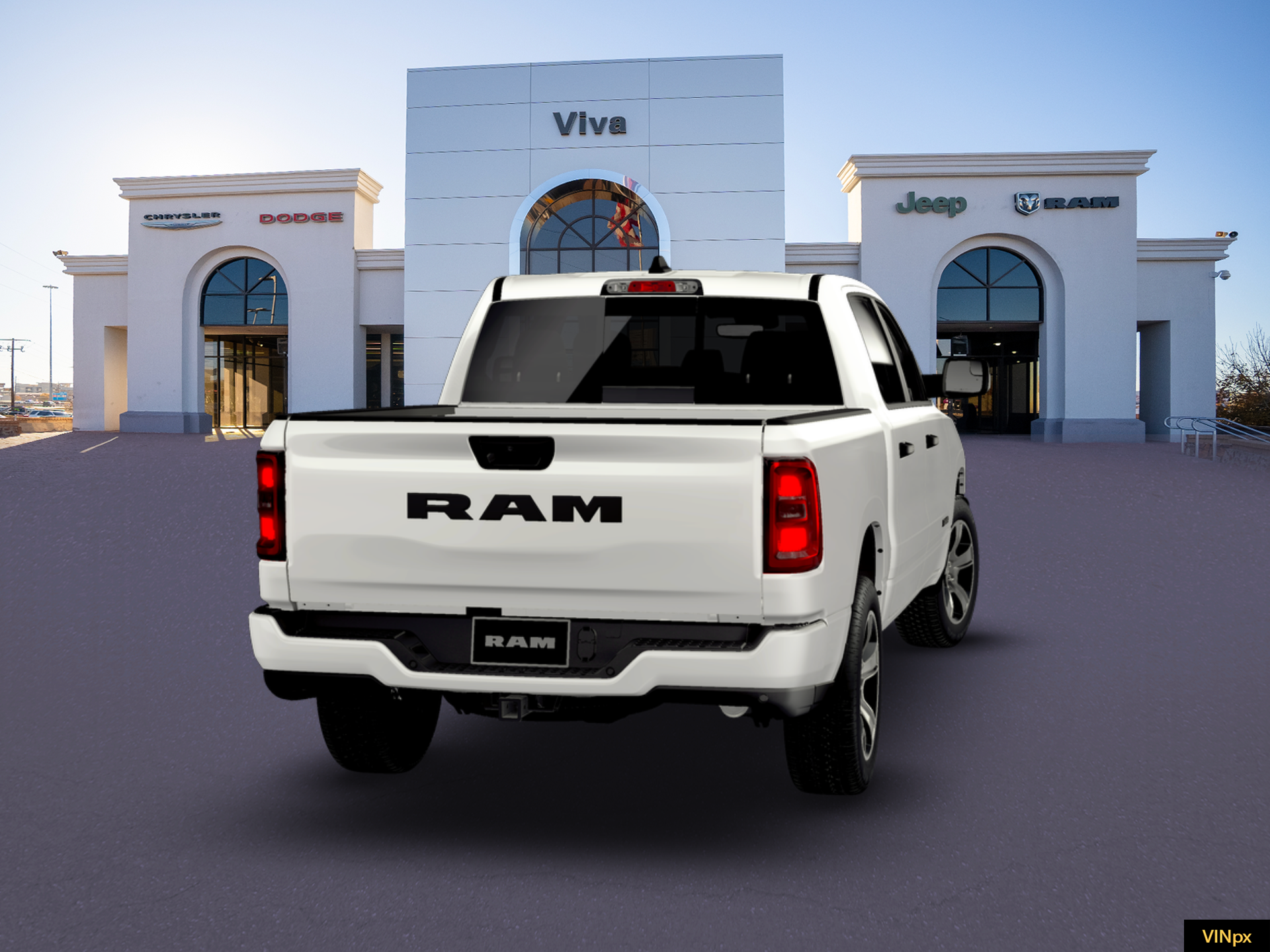 New 2026 Bright White Clear-Coat Exterior Paint RAM  image 26
