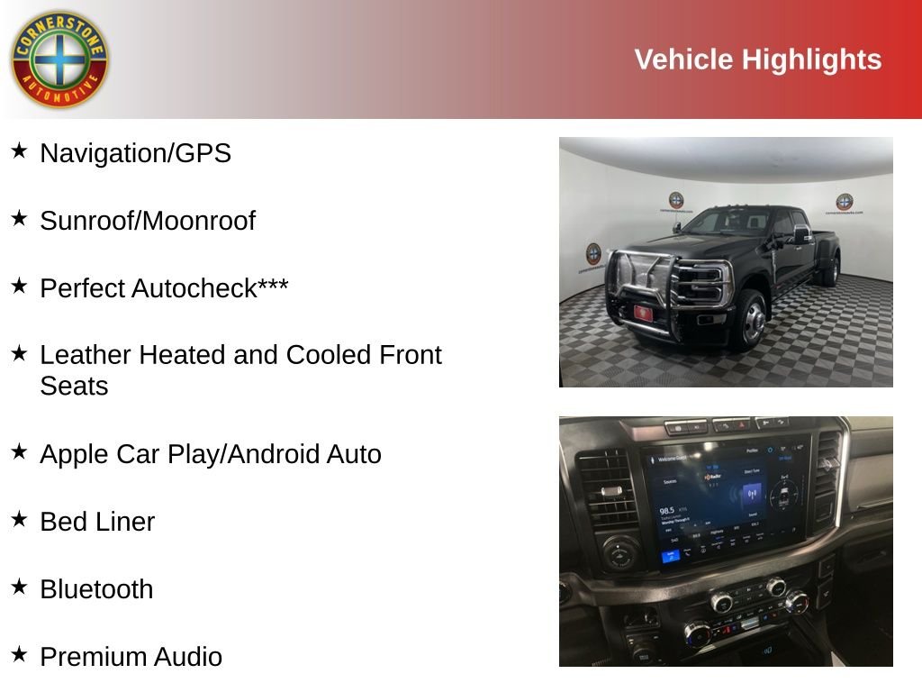 Used 2024 Ford F-350 Super Duty Platinum with VIN 1FT8W3DM5REE94775 for sale in Elk River, Minnesota