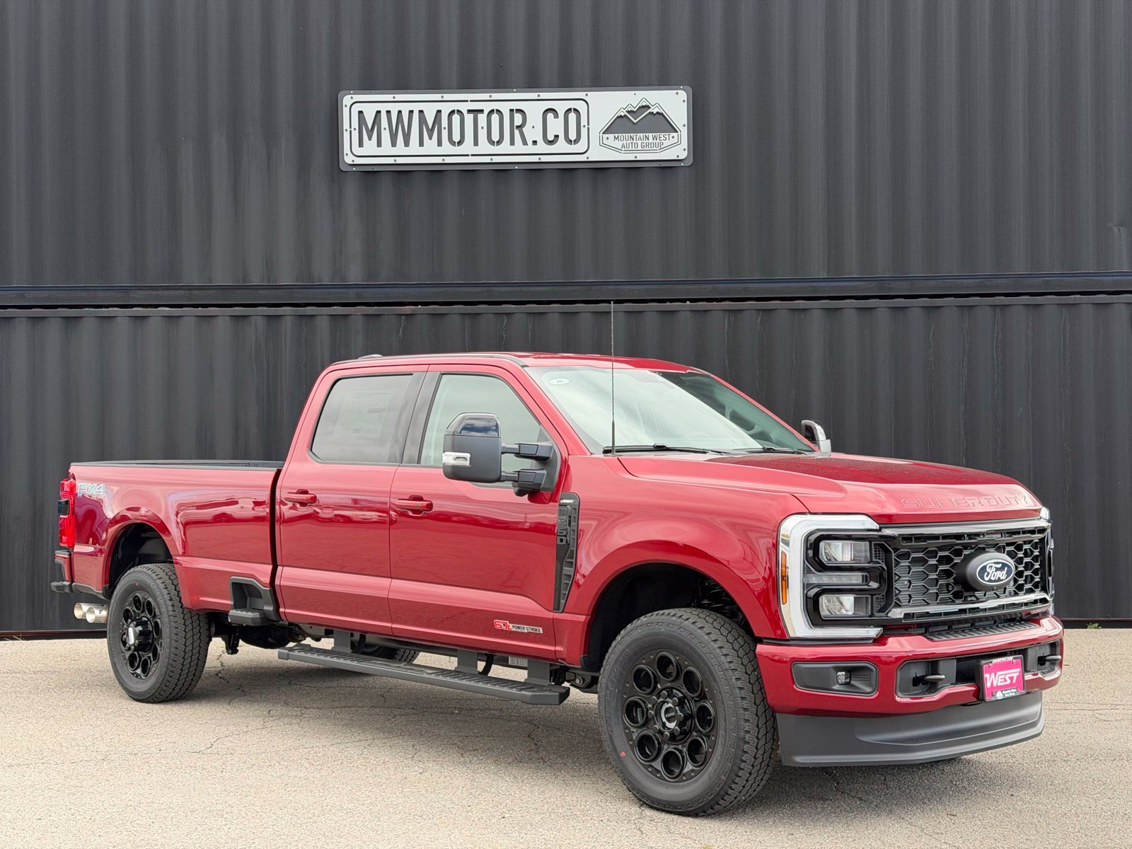 New 2027 Ruby Red Metallic Tinted Clearcoat Ford F-350® Lariat® image 1