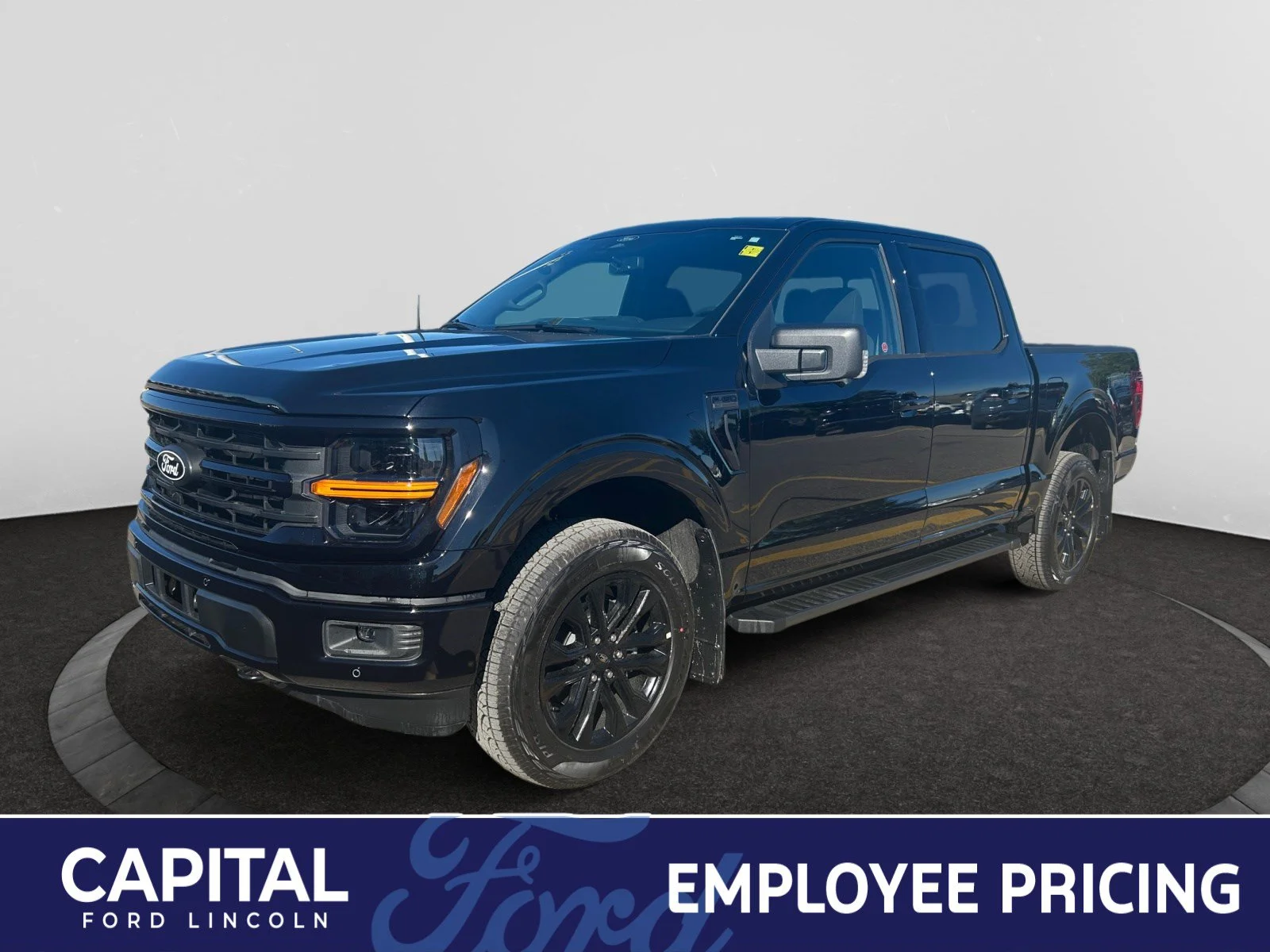 New 2026 Agate Black Metallic Ford XLT image 1