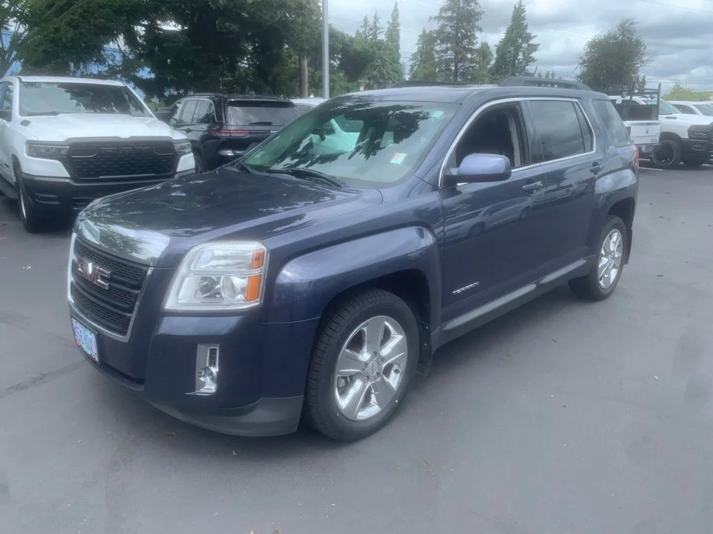 Used 2014 Atlantis Blue Metallic GMC SLT-1 image 1