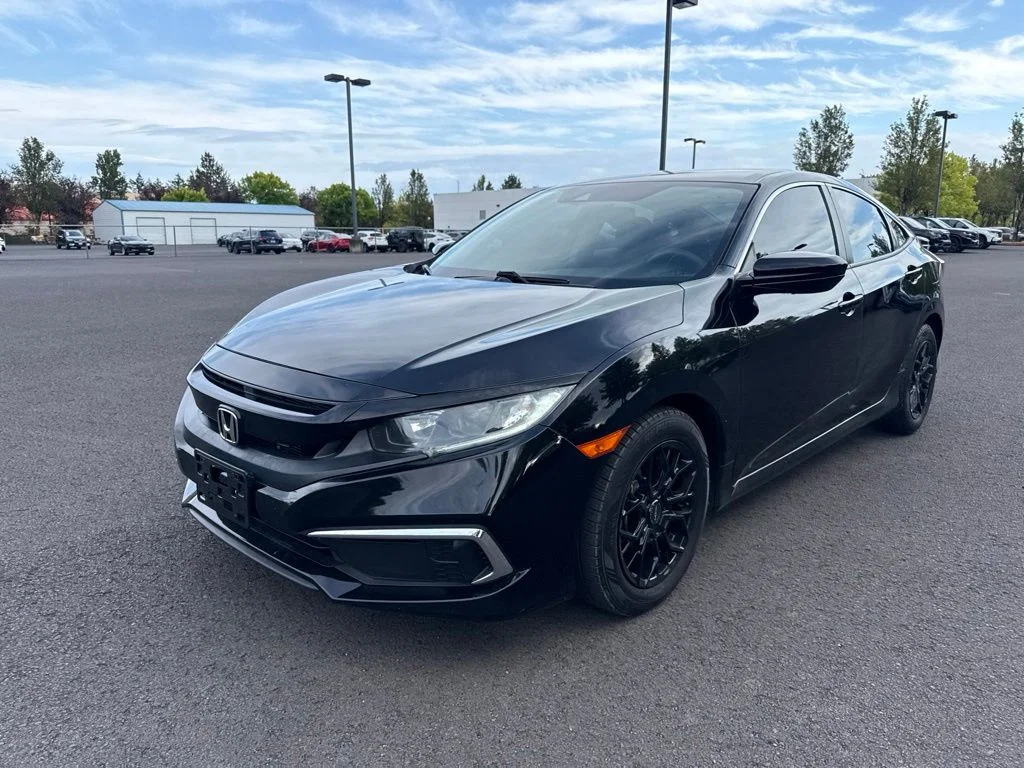 Used 2019 Crystal Black Pearl Honda LX image 3
