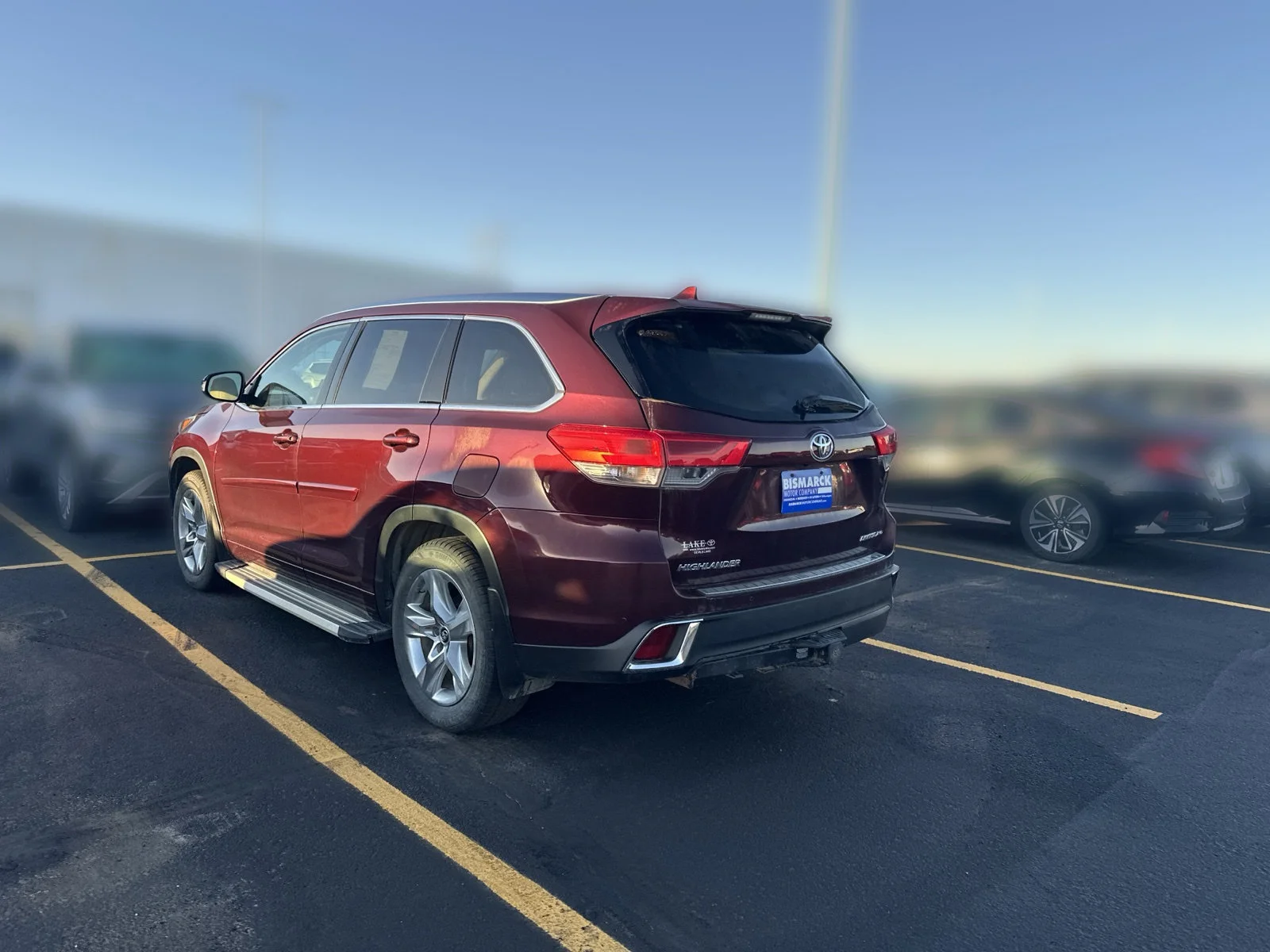 Used 2019 Red Toyota Limited image 4