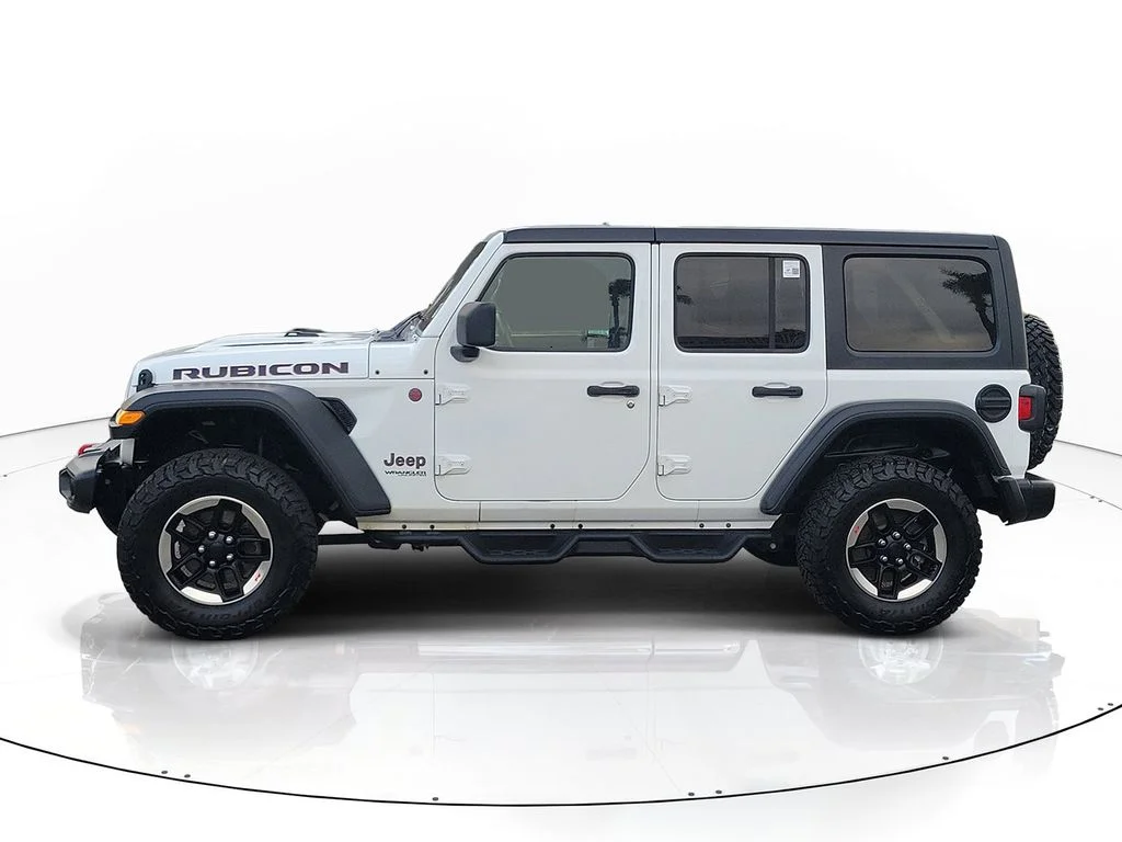 Certified Used 2020 White Jeep Unlimited Rubicon image 7