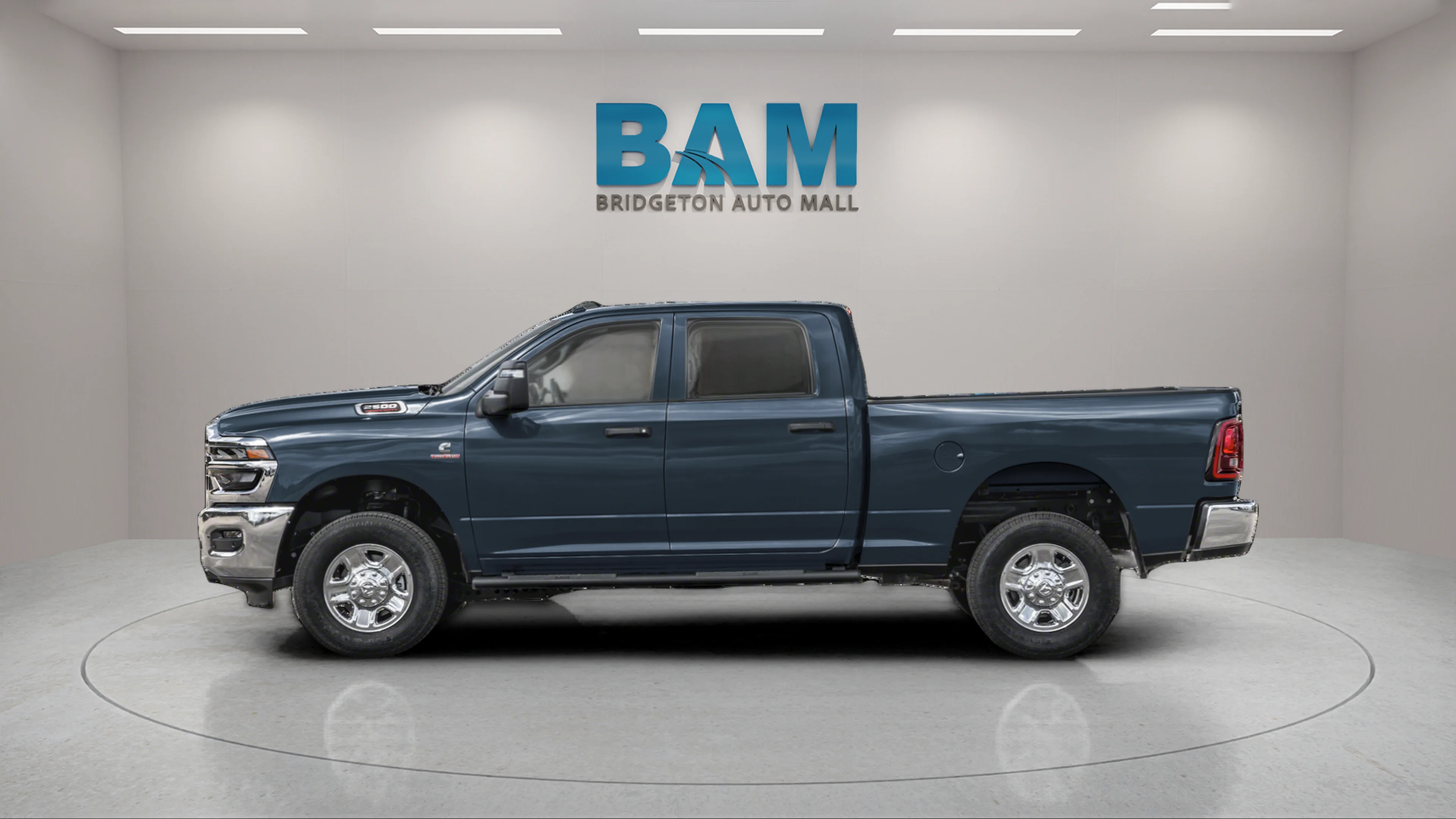 New 2026 Forged Blue Metallic Exterior Paint RAM Big Horn image 4