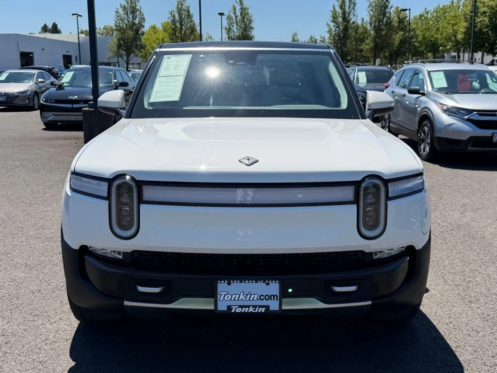 Used 2024 Glacier White Rivian Adventure image 3