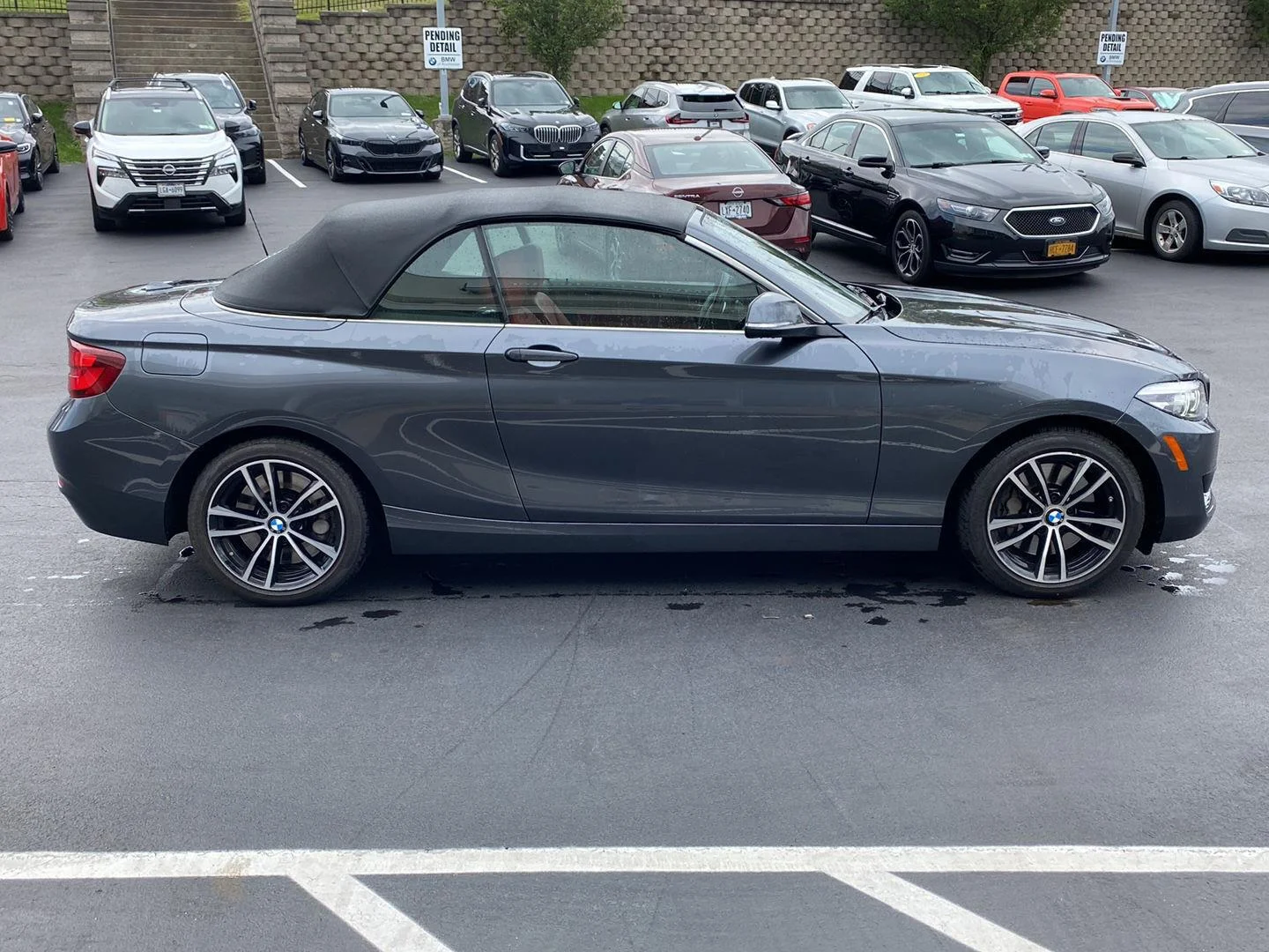 Used 2021 Mineral Grey Metallic BMW 230i xDrive image 2