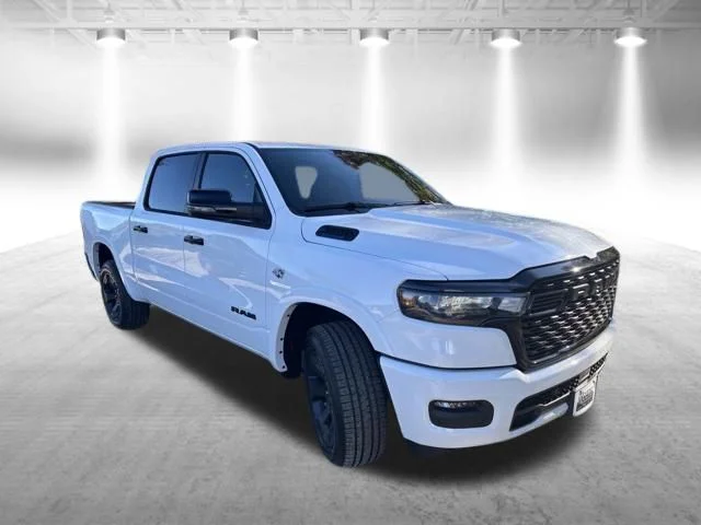 New 2026 Bright White Clear-Coat Exterior Paint RAM Big Horn/Lone Star image 3