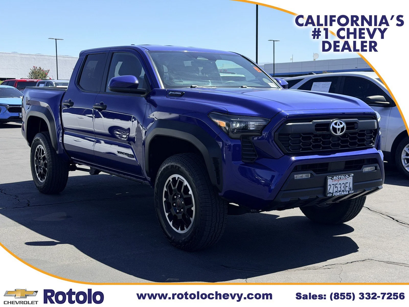 Used 2025 BLUE CRUSH METALL Toyota TRD OFF ROAD HY image 1
