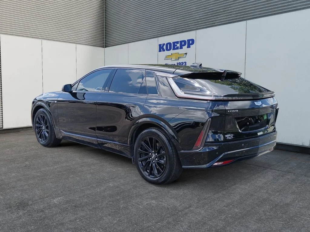Used 2024 Stellar Black Metallic Cadillac Sport 1 image 3