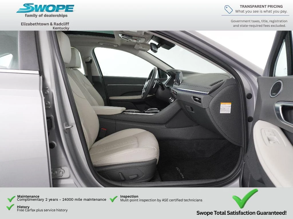 Certified Used 2023 Curated Silver Hyundai Limited image 10