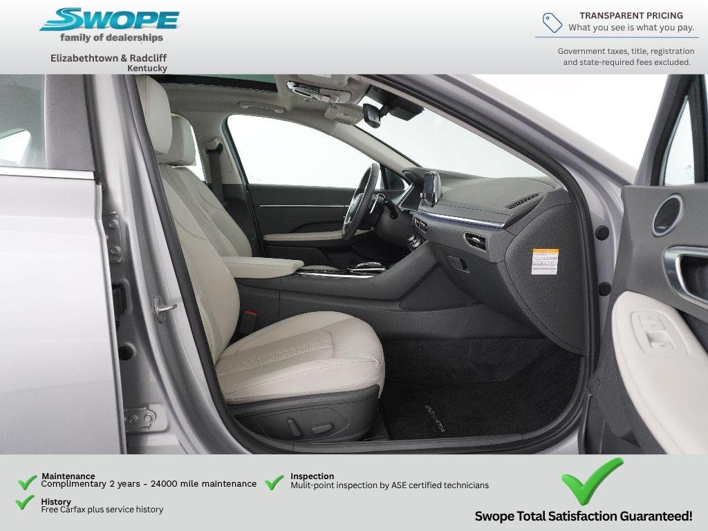 Certified Used 2023 Curated Silver Hyundai Limited image 10