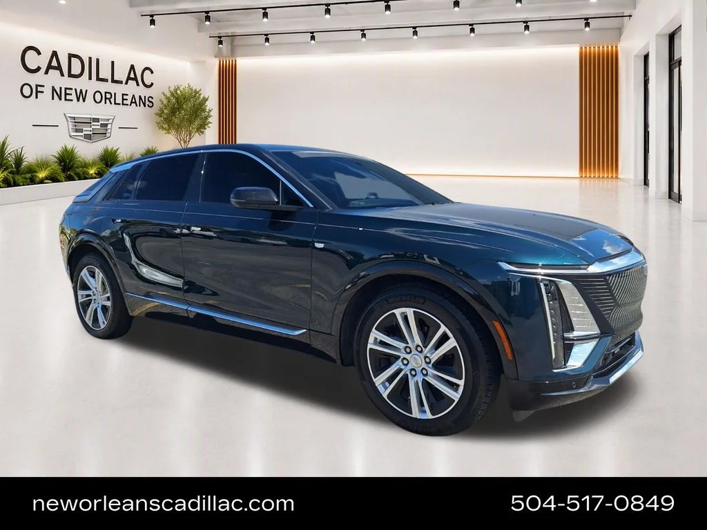 Certified Used 2024 Green Cadillac Tech image 1