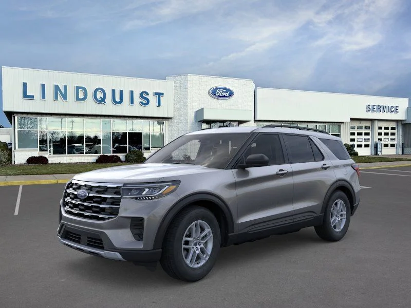 New 2026 Carbonized Gray Metallic Ford Active image 1